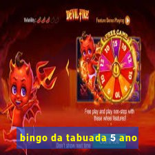 bingo da tabuada 5 ano