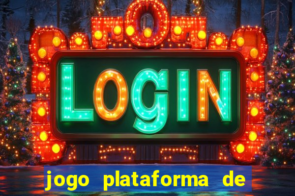 jogo plataforma de 3 reais