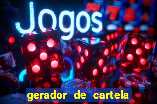 gerador de cartela de bingo