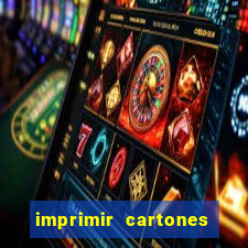 imprimir cartones de bingo