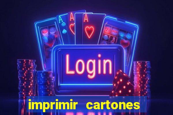 imprimir cartones de bingo