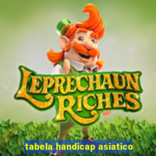 tabela handicap asiatico