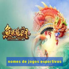 nomes de jogos esportivos