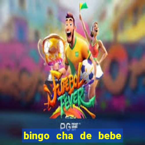 bingo cha de bebe cartelas para imprimir