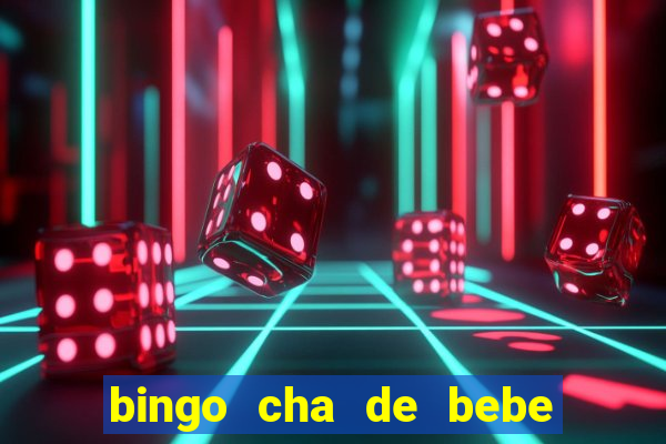 bingo cha de bebe cartelas para imprimir