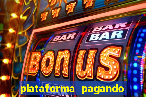 plataforma pagando no cadastro
