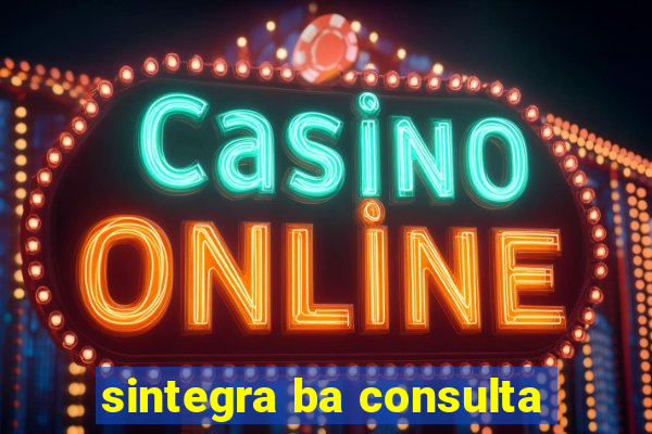 sintegra ba consulta